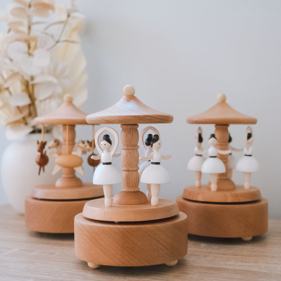 Personalised Ballerina Musical Carousel