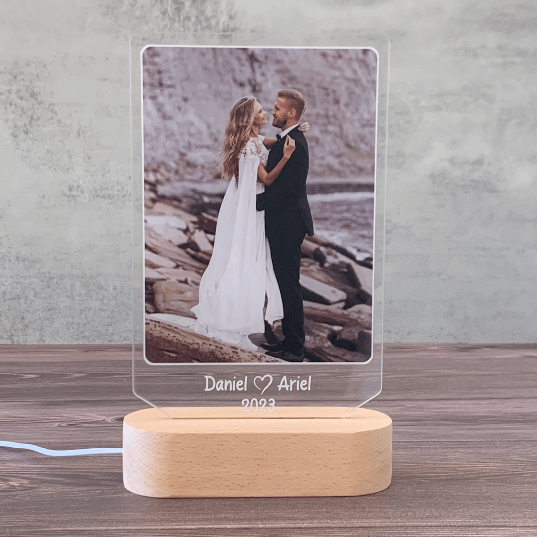 From "I Do" to Ever After: Celebrate Your Love with a Photo Night Light